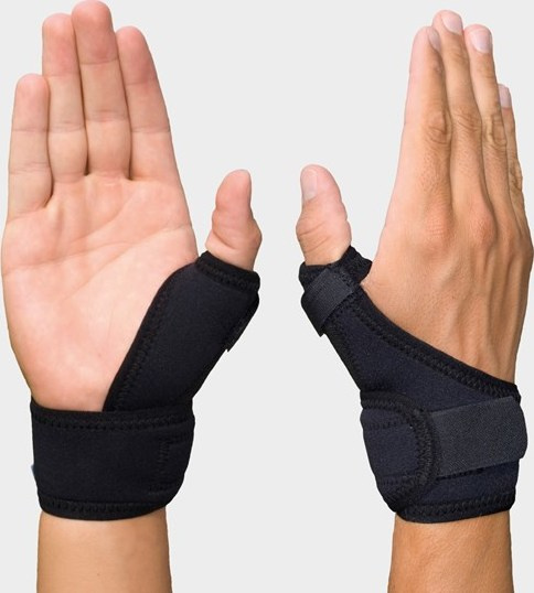 Ortéza s dlahou pro fixaci palce CATELL Nova Neopren černá, pravá černá XS, S, M, L, XL, XXL Varianta: černá, M