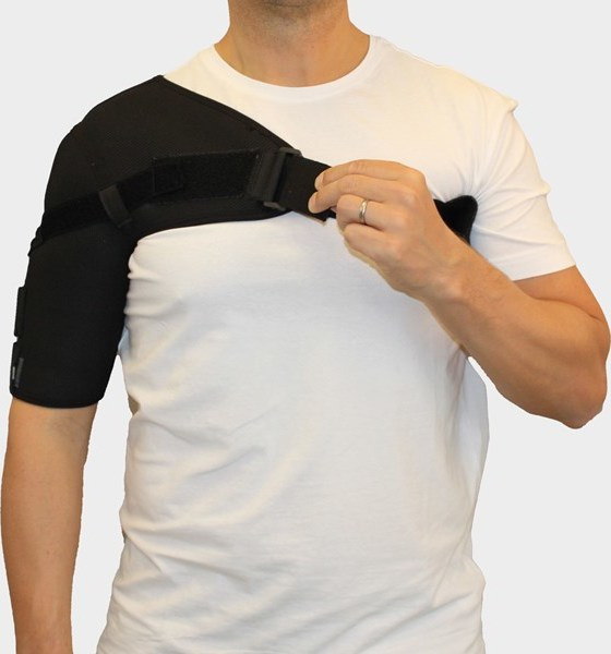 Ortéza na fixaci ramene CATELL Active Shoulder černá černá XS Varianta: černá, XL