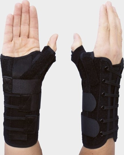 Ortéza na zápěstí a palec CATELL Prisma Thumb černá, pravá černá XS, S, M, L, XL Varianta: černá, S