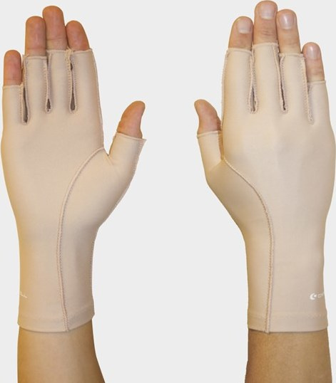 Kompresní rukavice 3/4 délka CATELL EDEMA Light béžová béžová XXS, S, M, L, XL Varianta: béžová, XL