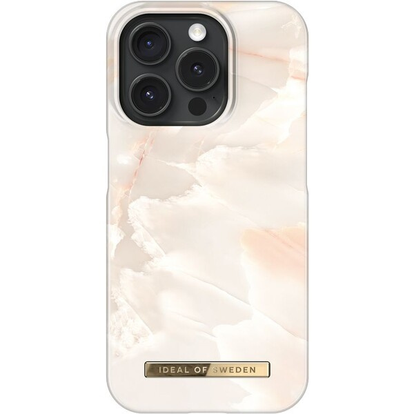 iDeal Of Sweden Fashion zadní kryt iPhone 15 Pro Rose Pearl Marble