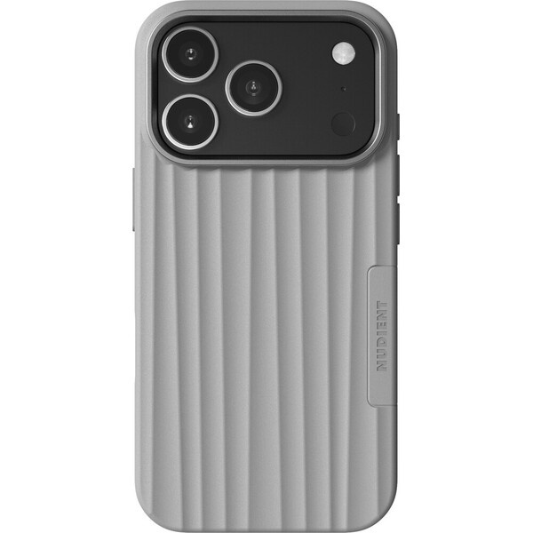 NUDIENT Bold Magsafe kryt iPhone 17 Pro/iPhone 18 Pro Urban Grey