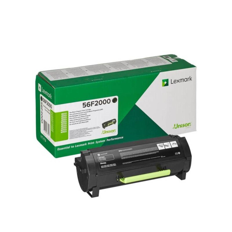 Toner Lexmark 56F2000 - černý