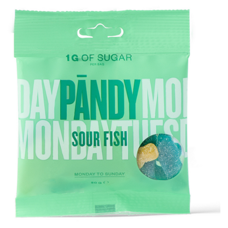 Pandy Candy 50 g - kyselé rybičky