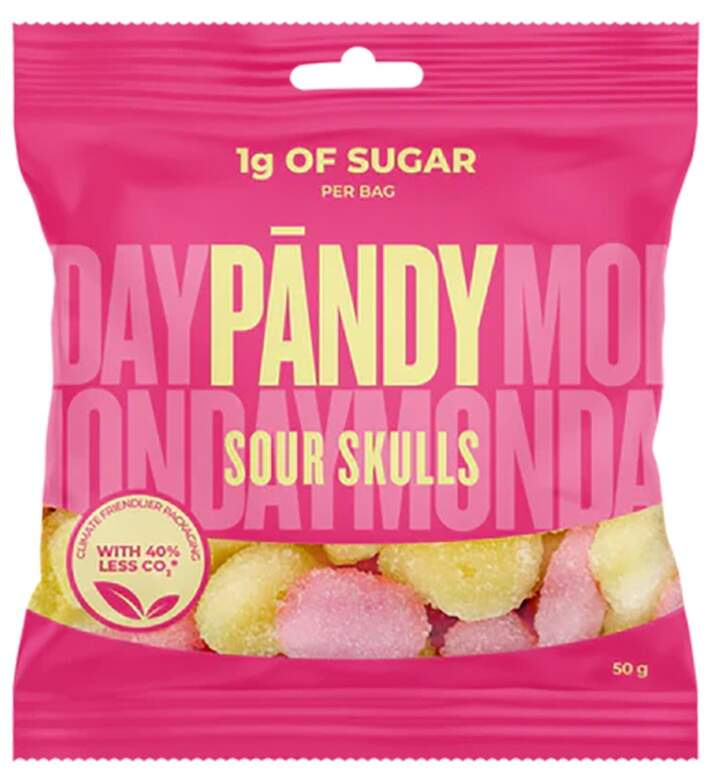 Pandy Candy 50 g - sour skulls
