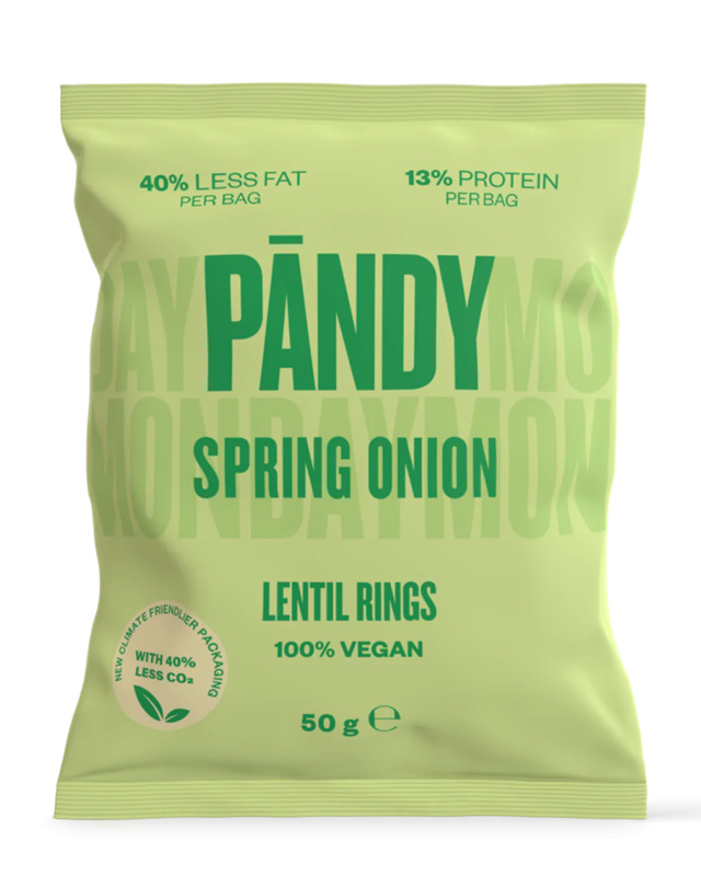 PANDY ČOČKOVÉ CHIPSY SPRING ONION, 50g