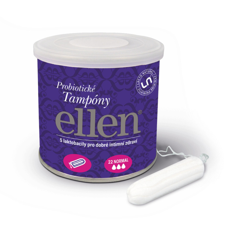 Probiotické tampóny ellen Normal 22ks