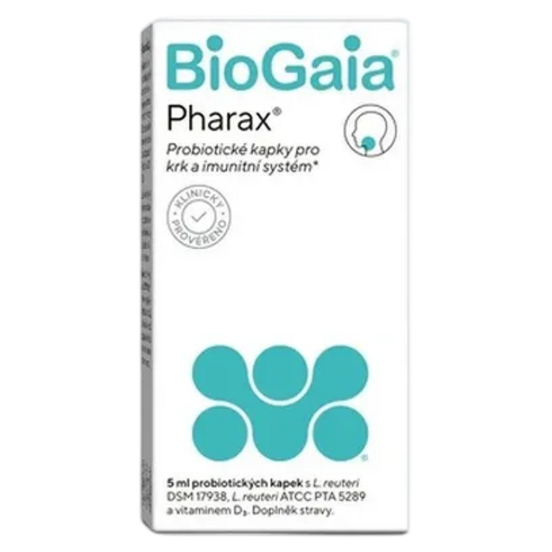 BioGaia Pharax Probiotické kapky 5ml