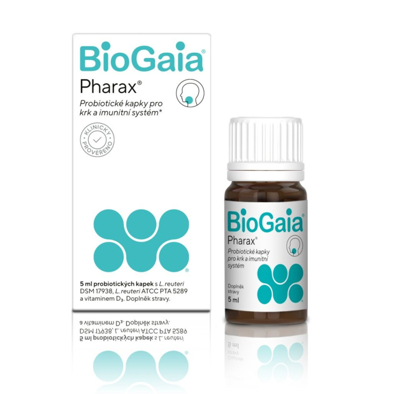 BioGaia Pharax Probiotické kapky 5ml