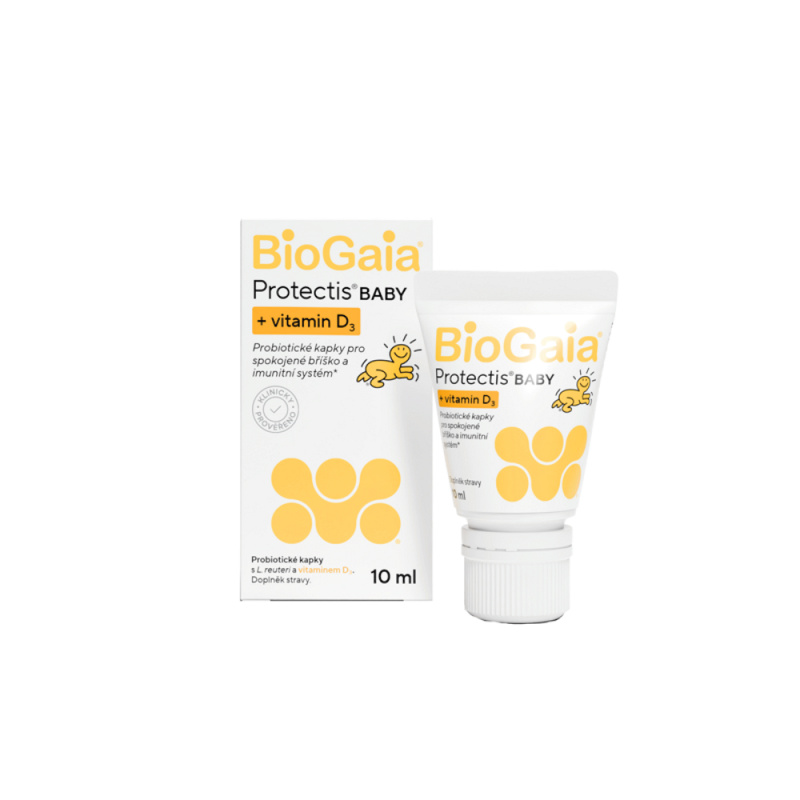 BioGaia Protectis BABY + vit.D3 probio.kapky 10ml