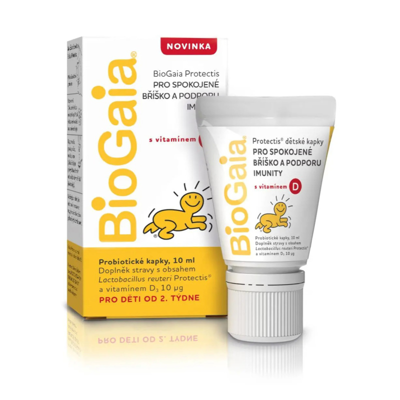 BioGaia Protectis BABY + vit.D3 probio.kapky 10ml