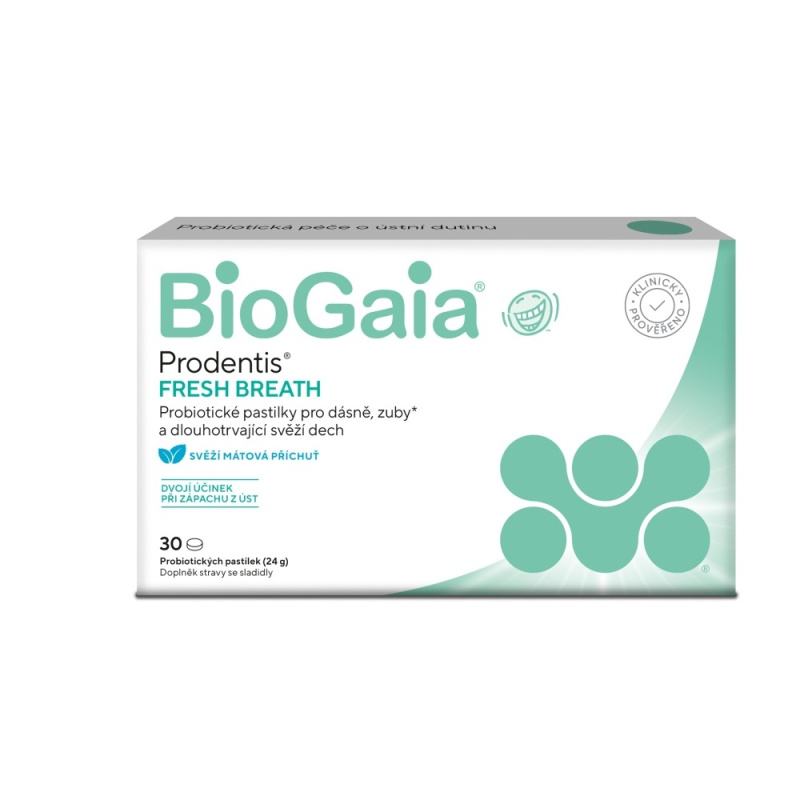 BIOGAIA Prodentis Fresh Breath 30 pastilek