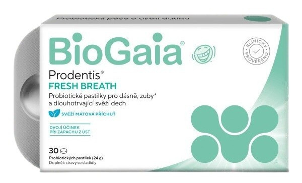 BIOGAIA Prodentis Fresh Breath 30 pastilek