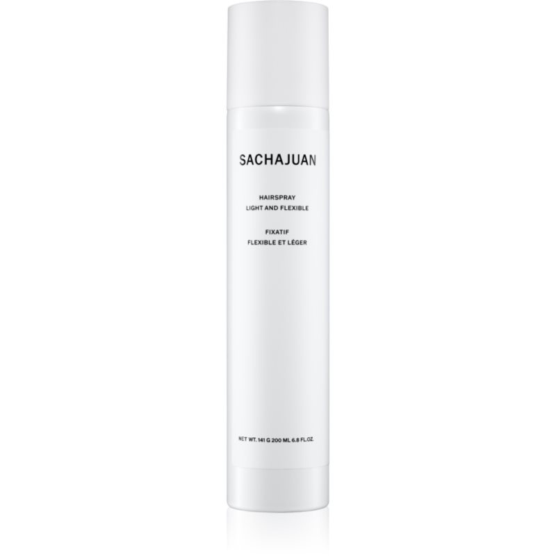 Sachajuan Hairspray Light and Flexible lak na vlasy pro přirozenou fixaci 200 ml