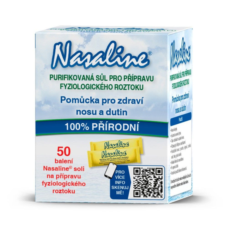 Nasaline Sůl pro přípravu fyziolog.roztoku 50ks
