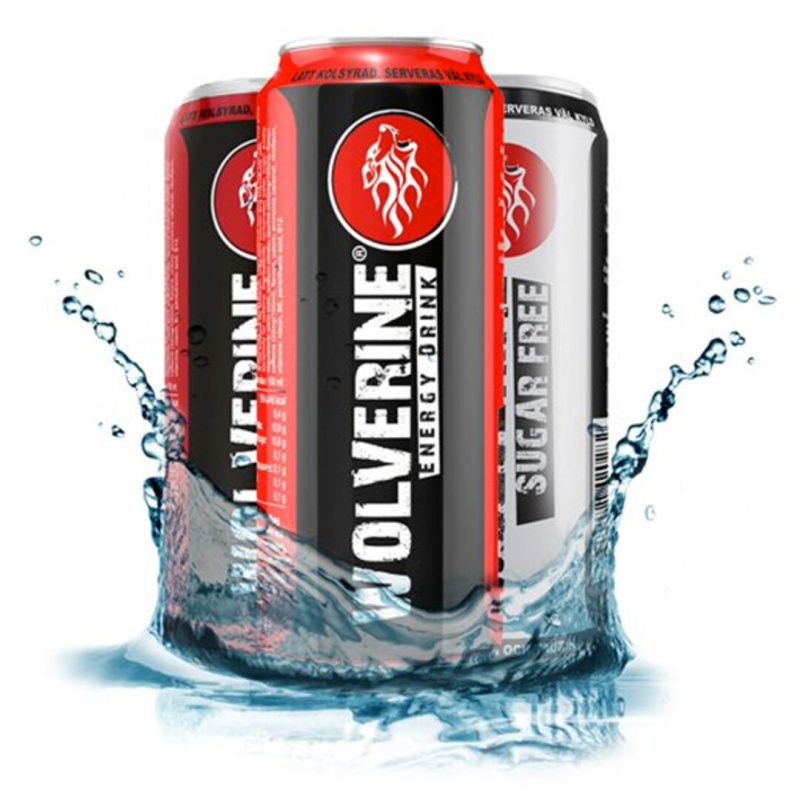ProBrands Wolverine Energy Drink 250ml - bez cukru