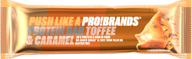 PROBRANDS Protein Bar- toffee/karamel, 45g