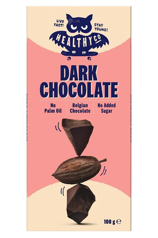 HealthyCo Hořká čokoláda, 100g