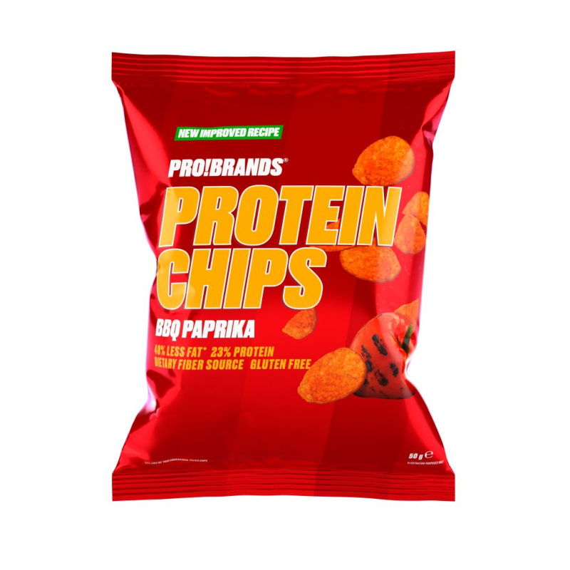 PROBRANDS PROBRANS Chips- BBQ/paprika, 50g