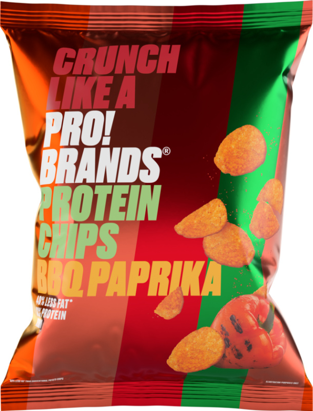PROBRANDS PROBRANS Chips- BBQ/paprika, 50g