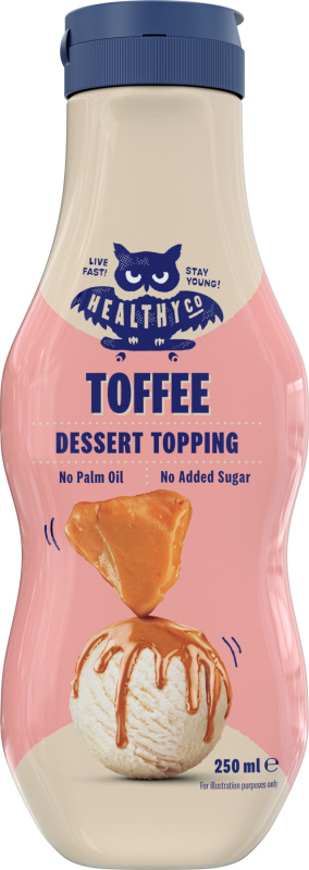 HealthyCo Dessert Topping - toffee, 250ml