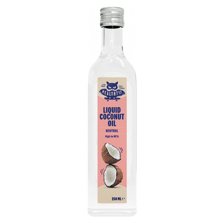 HealthyCo Tekutý kokosový olej – neutrální, 250ml