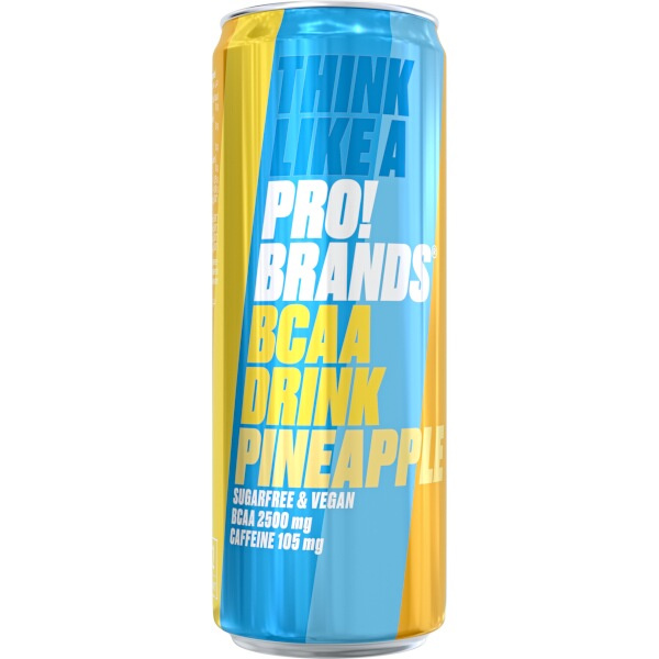 ProBrands BCAA Drink 330 ml Příchuť: Ananas