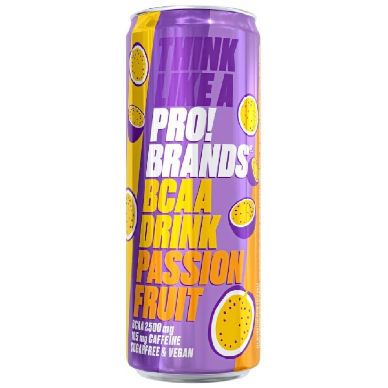 ProBrands BCAA Drink 330 ml Příchuť: Passion fruit