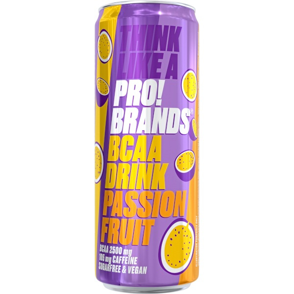 ProBrands BCAA Drink 330 ml Příchuť: Passion fruit