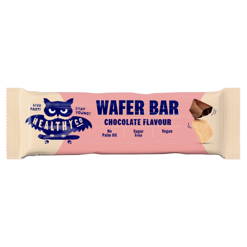 FCB  HealthyCo Wafer Bar 24 g - čokoláda