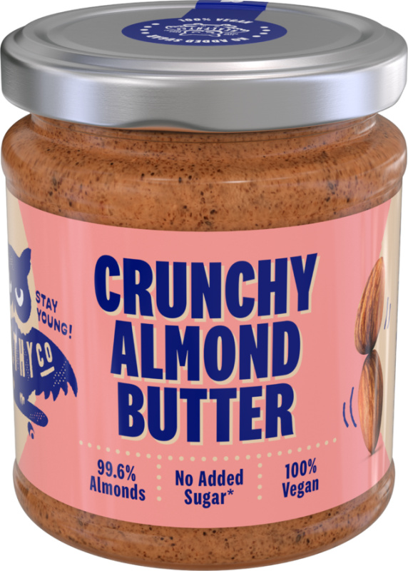 HealthyCo Mandlové máslo- křupavé, 180g