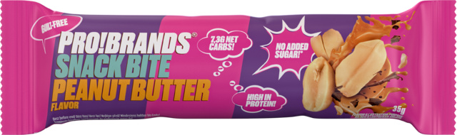 PROBRANDS SNACKBITE- arašídové máslo, 35g