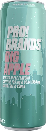 ProBrands BCAA Drink 330 ml Příchuť: Jablko