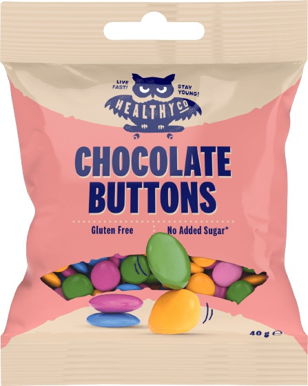 FCB  HealthyCo Chocolate Buttons 40 g