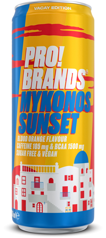 ProBrands BCAA Drink 330 ml Příchuť: Červený pomeranč