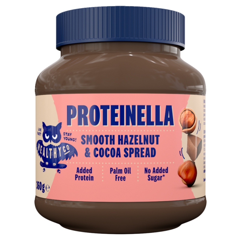 HealthyCo Proteinella 400g - čokoláda a lískový oříšek
