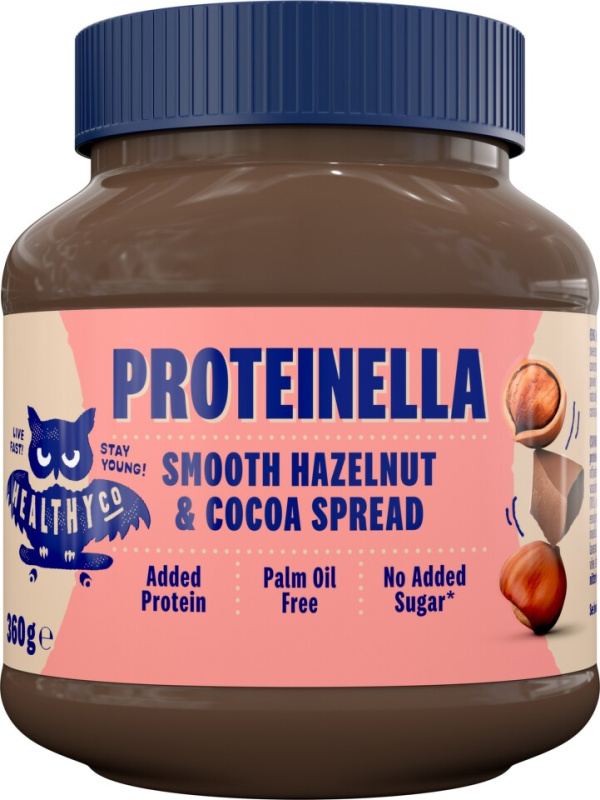 HealthyCo Proteinella 400g - čokoláda a lískový oříšek