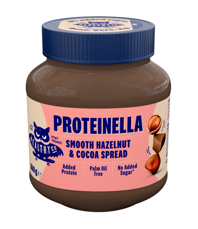 HealthyCo Proteinella 400g - čokoláda a lískový oříšek