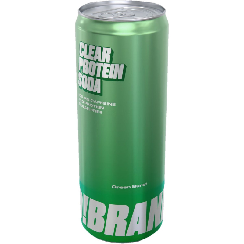 FCB Clear protein soda (Probrands protein soda) 330ml - Green Burst