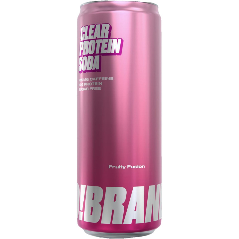 FCB Clear protein soda (Probrands protein soda) 330ml - Fruity Fusion