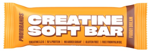 Pro!brands Creatine Soft Bar 40 g - Fudgy Dream