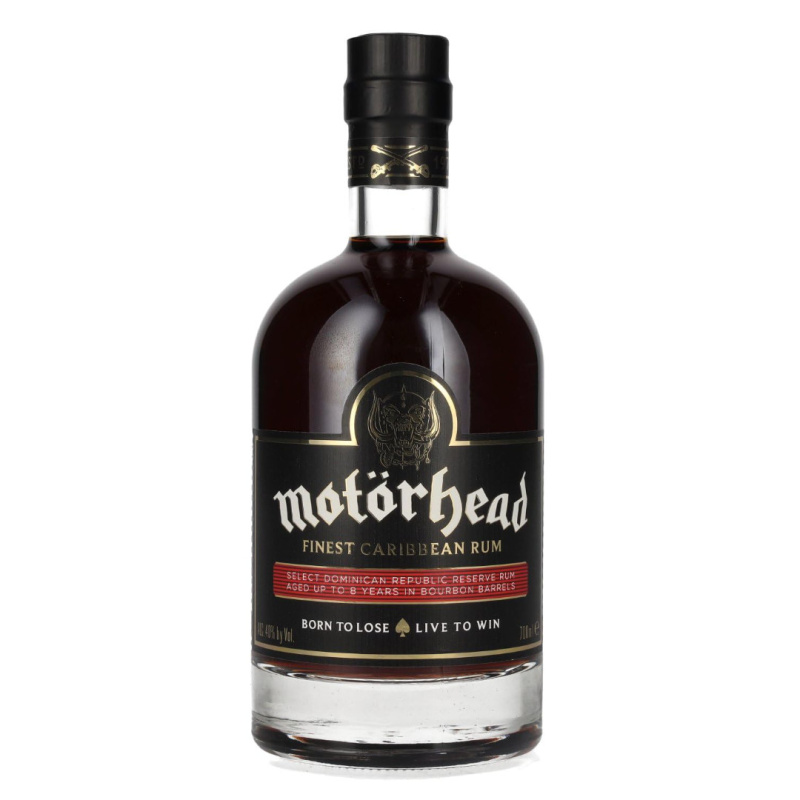 Motorhead Premium Dark Rum 40% 0,7l (holá lahev)