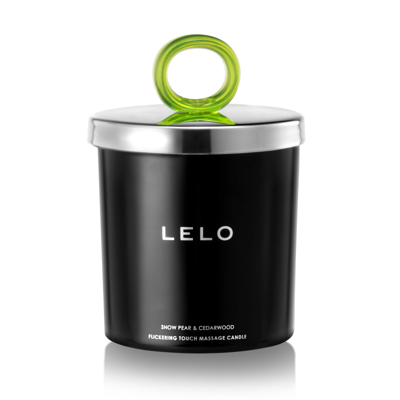Masážní svíčka - Lelo Snow Pear&Cedarwood