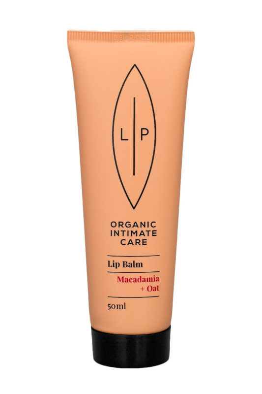 Lip Intimate Care Organic Intimate Care Macadamia and Oat balzám na intimní partie bez parfemace 50 ml