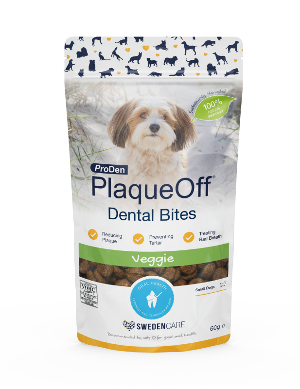ProDen PlaqueOff Dental Bites 60 g - Pro malé psy