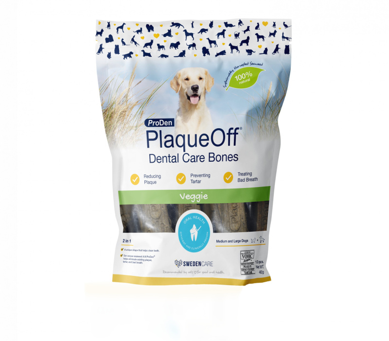 ProDen PlaqueOff® Dental Bones zeleninové 482g