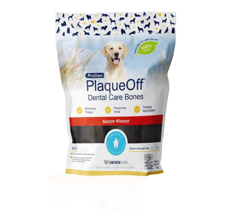 ProDen PlaqueOff® Dental Bones slaninové 482g