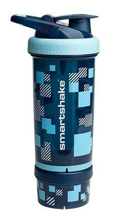 SmartShake Revive 750 ml s dávkovačem - pixel blue