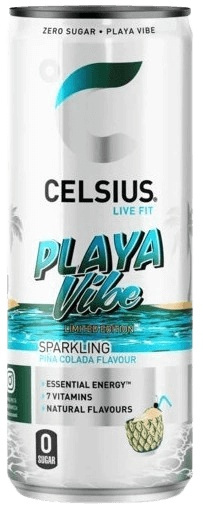 Celsius Energy Drink 355 ml - Playa Vibe (pina colada)