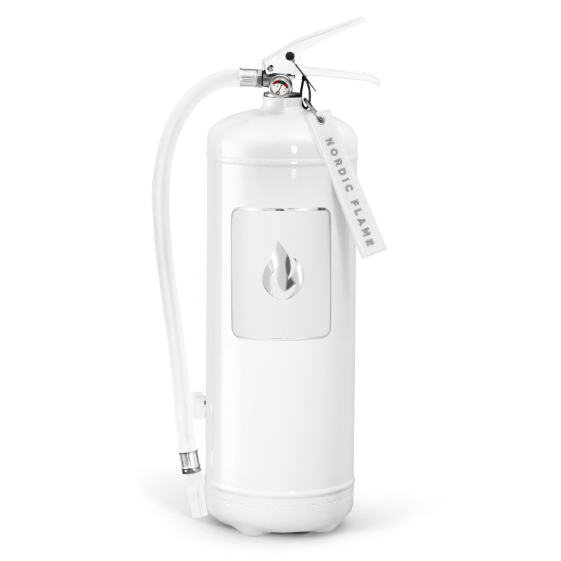 Nordic Flame Hasicí přístroj, práškový, 6 kg, bílá N150